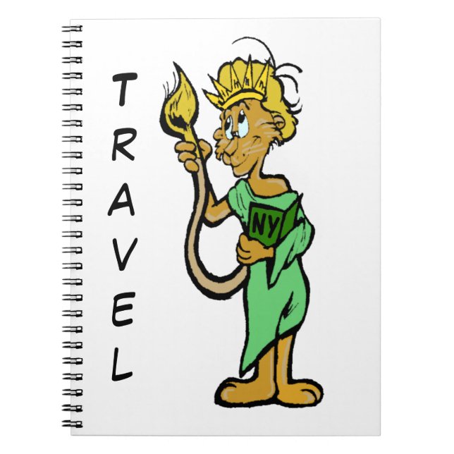 Carnet de voyage Lion New York (Devant)