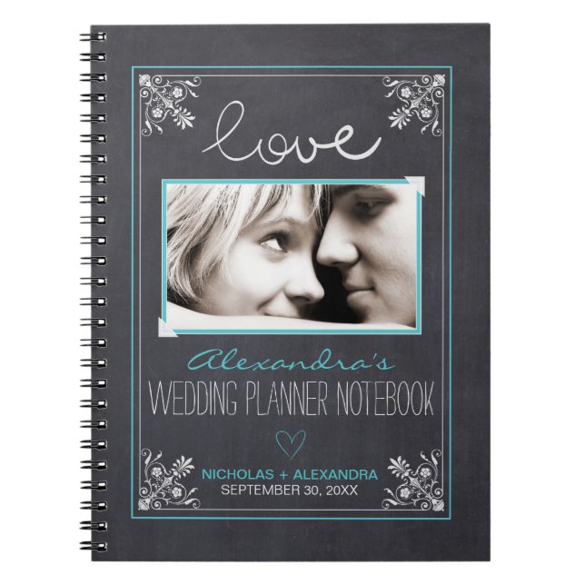 Carnet de wedding planner de jeune mariée de (Devant)