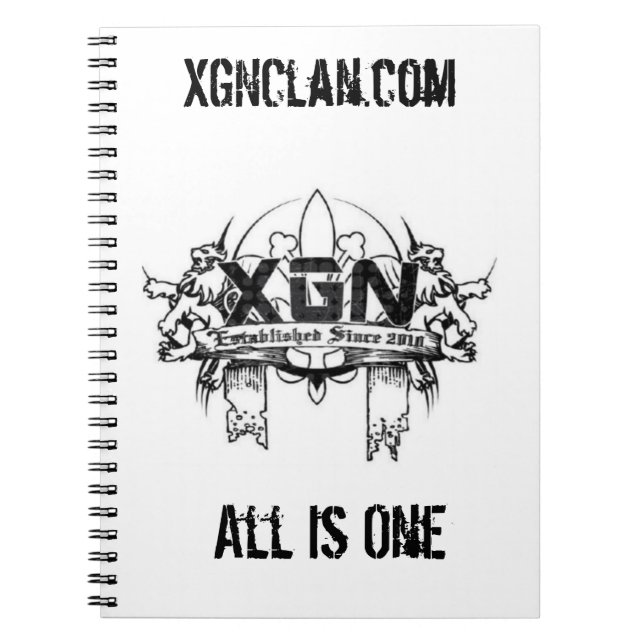 Carnet de XGN ! (Devant)