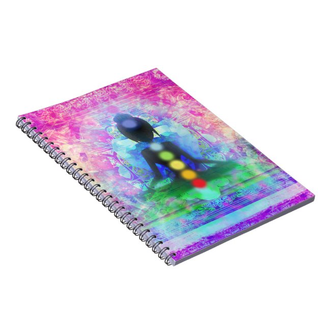 Carnet de yoga de méditation (Côté Droit)
