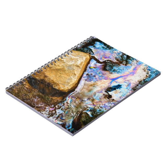 carnet d'eau douce nature abstraite (Côté gauche)