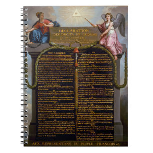 Carnet Déclaration - Droits de l'homme et du citoyen