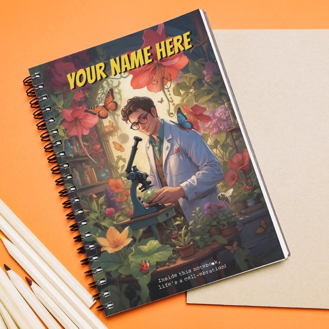 Carnet d'école de biologie personnalisable (Créateur téléchargé)