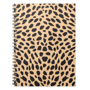 Carnet Décor de guépard de peau