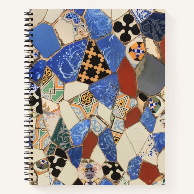 Carnet Décor en mosaïque (Devant)