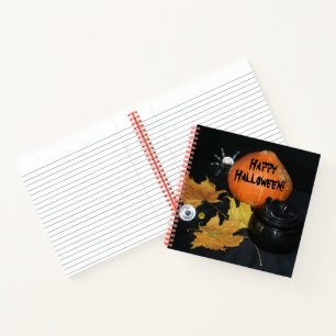 Carnet Décoration Citrouille d'Halloween