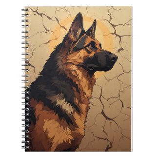 Carnet 🐕 Décoration de Berger Allemand pour les propriét