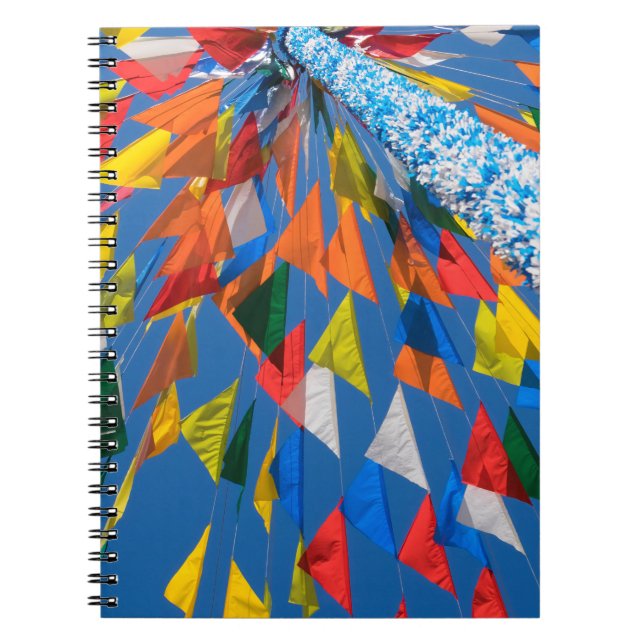 Carnet Décoration de drapeau triangulaire (Devant)