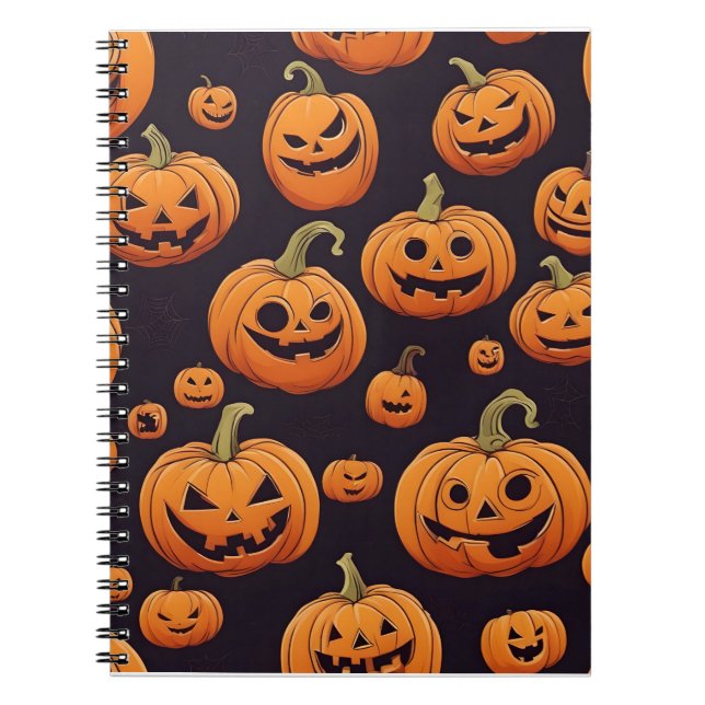 Carnet décoration d'halloween (Devant)