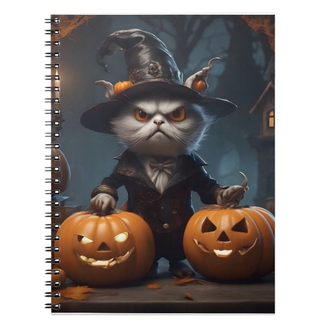 Carnet décoration d'halloween (Devant)