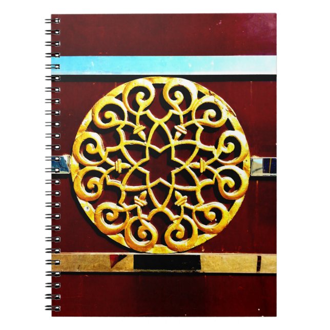 Carnet Décoration or (Devant)