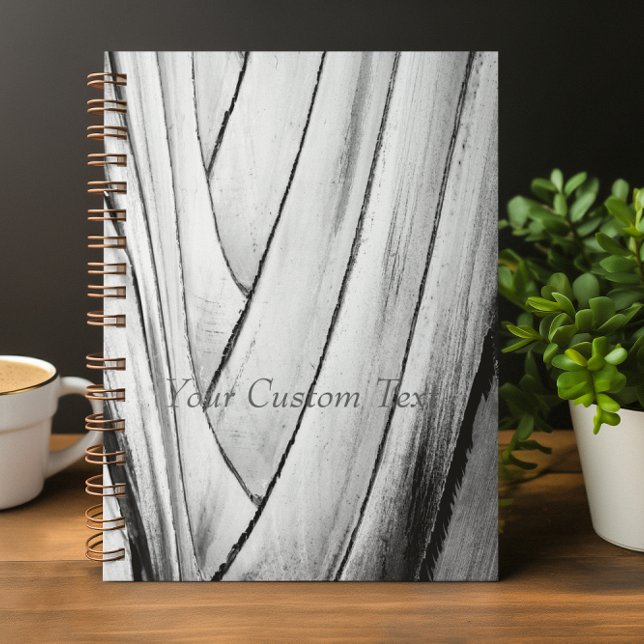 Carnet d'écorce Banana Tree - Texte personnalisabl (Créateur téléchargé)