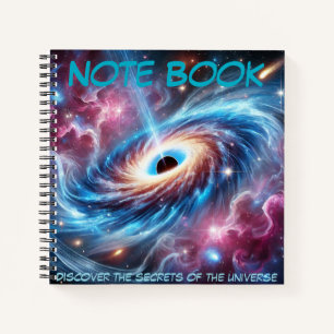 Carnet Découvrez les secrets de l'univers