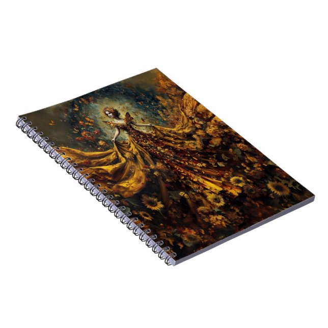 Carnet Déesse du tournesol (Côté Droit)