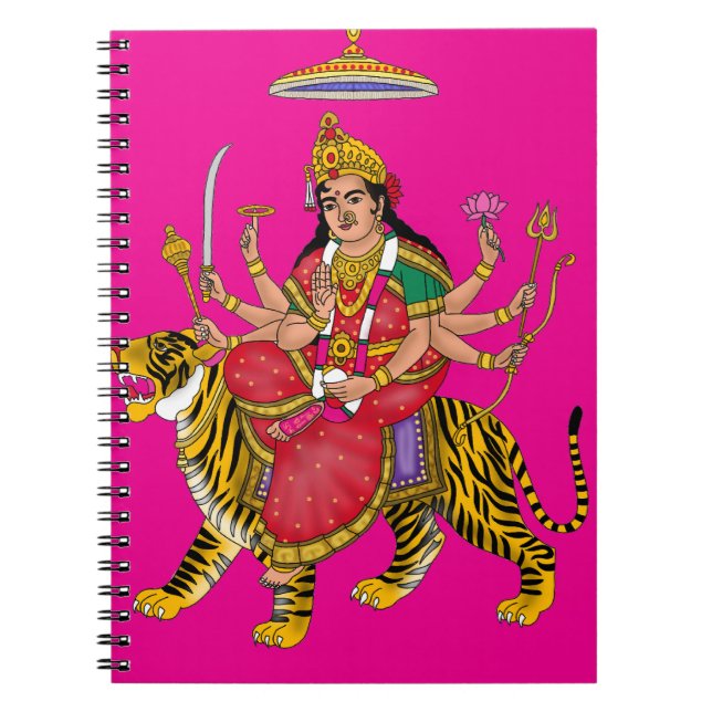 Carnet Déesse Durga (Devant)