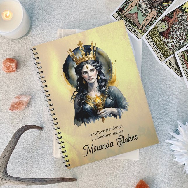 Carnet Déesse grecque païenne Hecate Reine occulte mystiq (Pagan Greek Goddess Hecate Occult Mystical Queen Notebook)