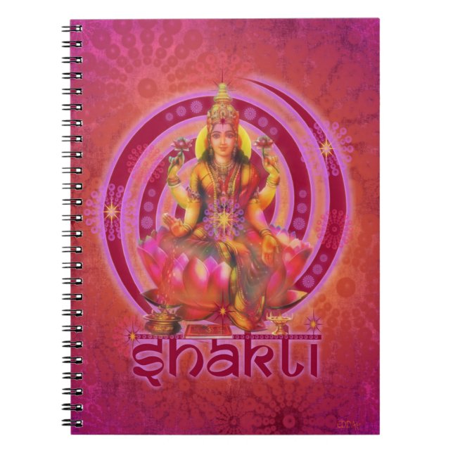 Carnet Déesse SHAKTI / LAKSHMI (Devant)