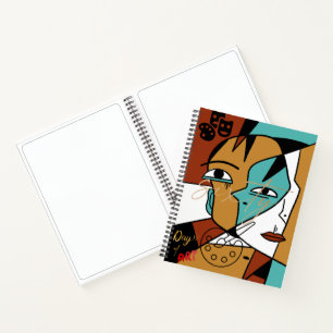 Carnet Défi artistique de 60 jours : croquis inspiré de P