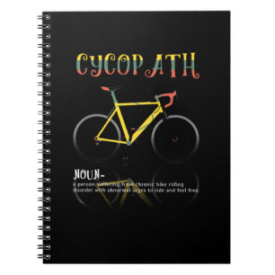 Carnet Définition Drôle Vélo Addict Cadeau pour