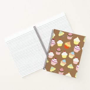 Carnet Délicieux gâteaux décorés d'anniversaire