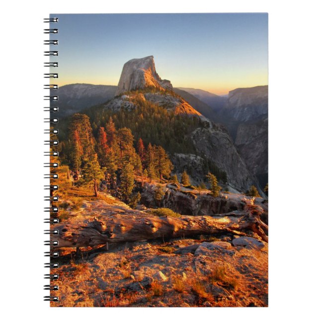 Carnet Demi-dôme au coucher du soleil - Yosemite (Devant)