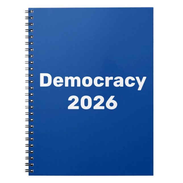 Carnet Démocratie 2026 Élection de mi-mandat (Devant)