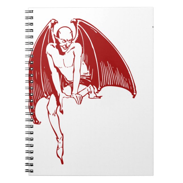 Carnet Démon Démon Démon Démon Ailes gothique (Devant)