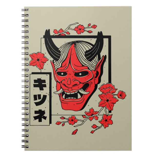 Carnet démon japonais (Devant)
