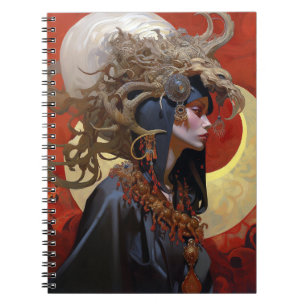 Carnet Demon Queen Imaginaire Art