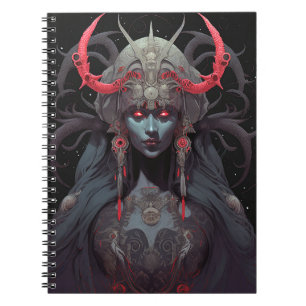 Carnet Demon Queen Imaginaire Art
