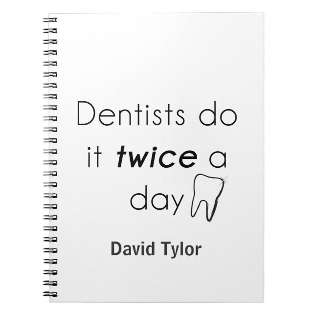 Carnet Dentist Do it ! (Devant)