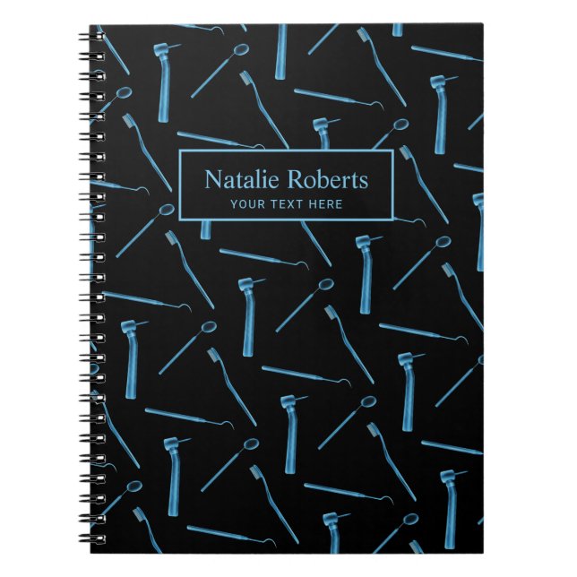 Carnet Dentiste Hygiéniste Xray Instruments dentaires Noi (Devant)