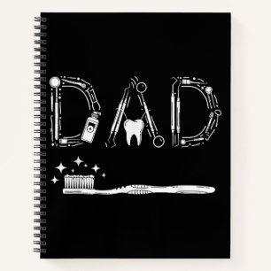 Carnet Dentiste vintage Papa Père grand-père Fête des pèr