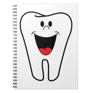 Carnet Dents heureuses personnalisables pour votre