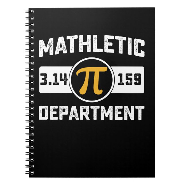 Carnet Département mathématique Pi Day Math Vintage (Devant)