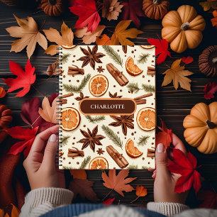 Carnet d'épices confortable personnalisé