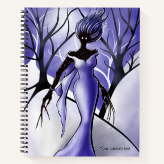 Carnet Déplaisante Femme Monster Macabre Art Texte person