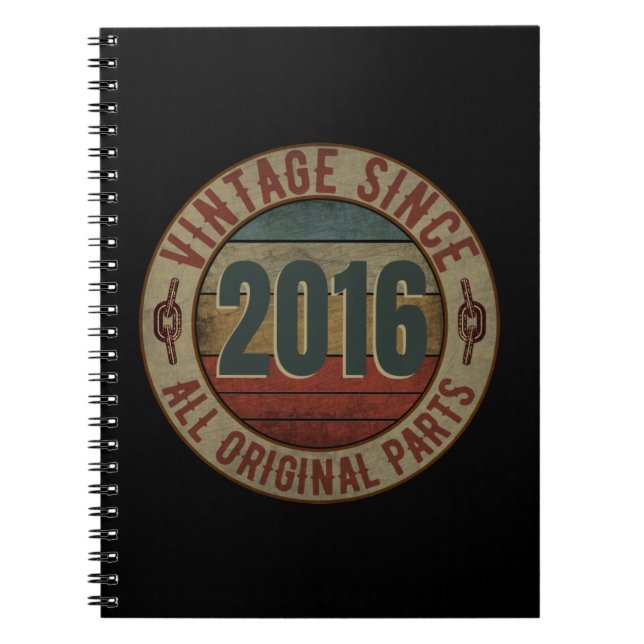 CARNET DEPUIS 2016 TOUTES LES PIÈCES D'ORIGINE. (Devant)
