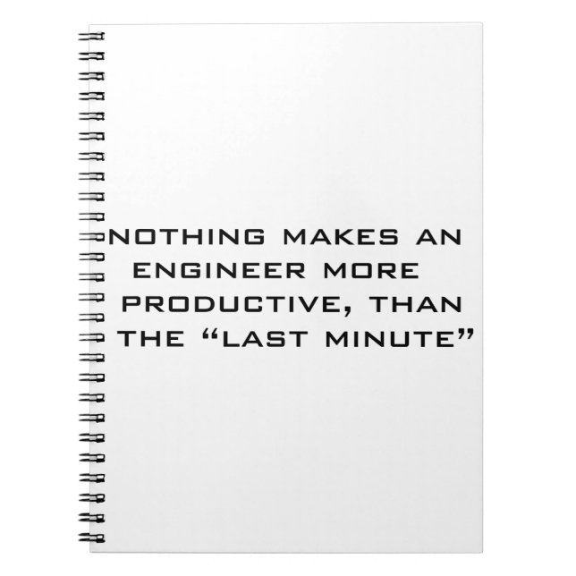 Carnet Dernière minute (Devant)