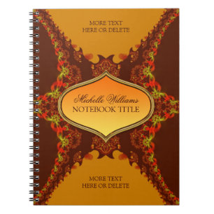 Carnet des ailes tribales fractales