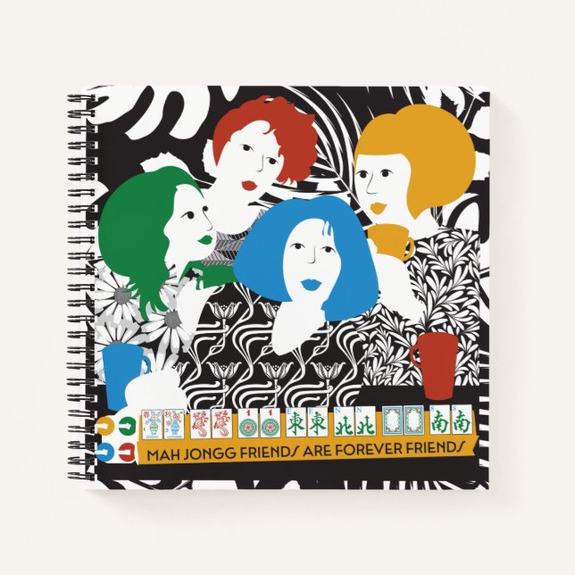 Carnet des amis de Mah Jong (Devant)