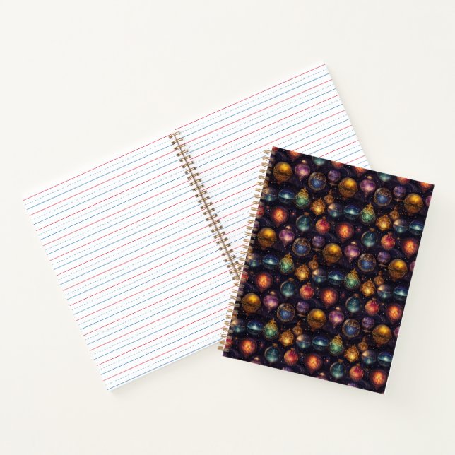 Carnet des Baubles de Noël (Intérieur)