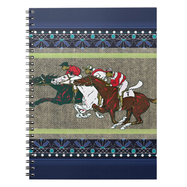 Carnet des chevaux de course (Devant)
