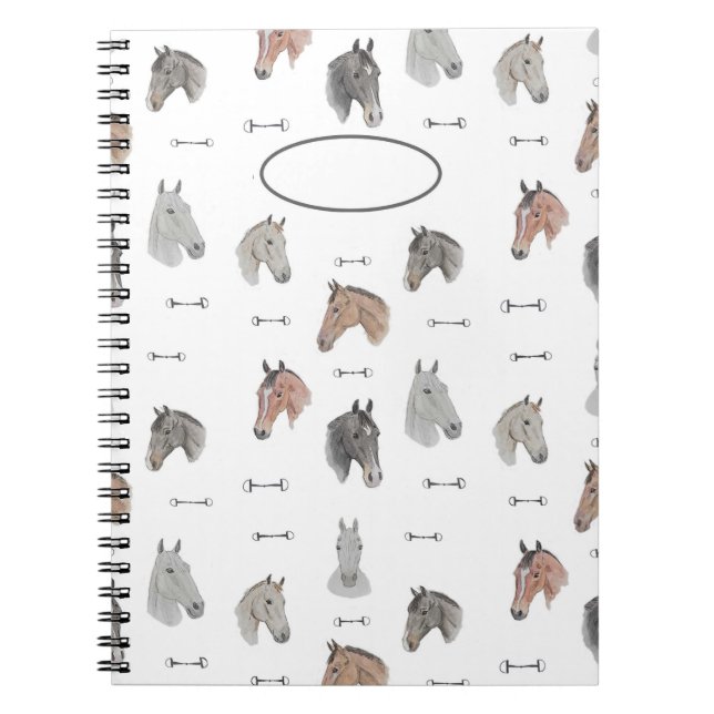 Carnet des chevaux et des petits seins (Devant)