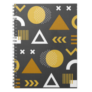 Carnet Des figures géométriques de conception motif trans
