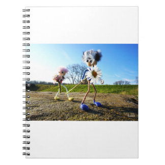 Carnet Des fubby dans la nature avec des madélifes.