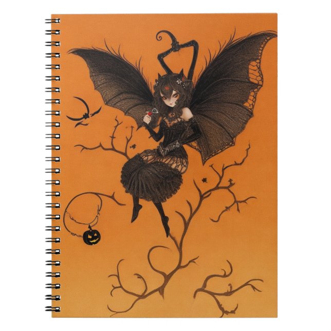 Carnet des incantations d'Halloween (Devant)