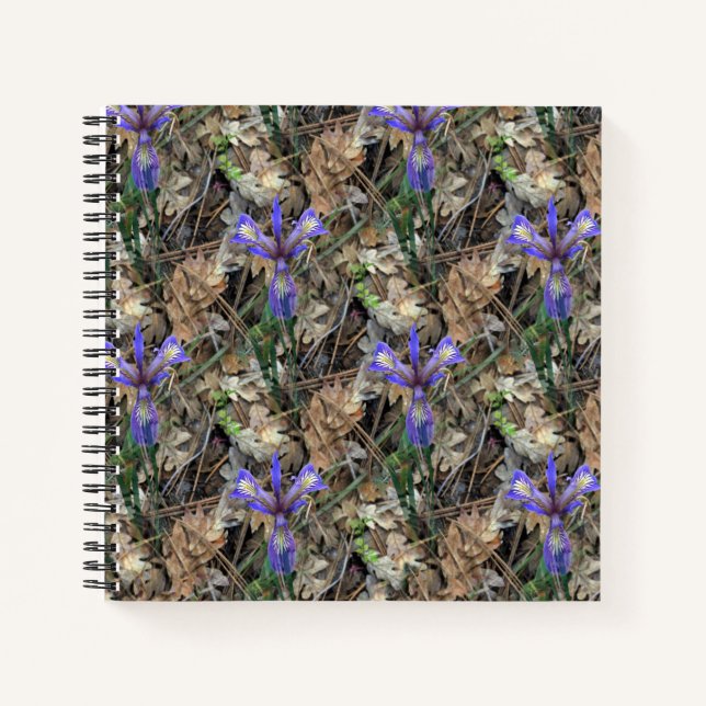 Carnet Des Iris sauvages dans les bois... (Devant)