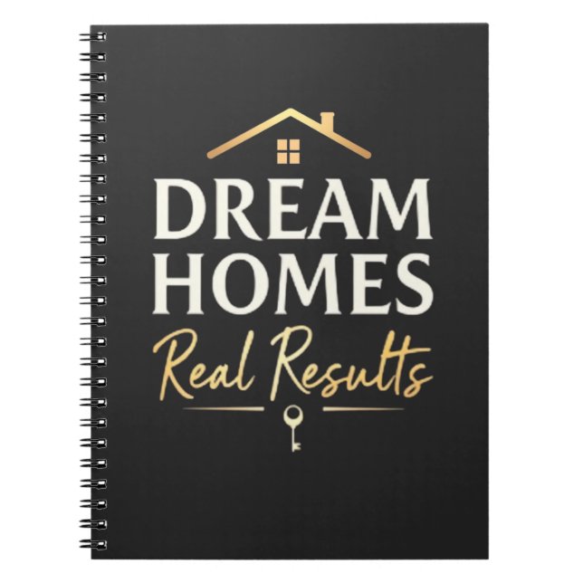 Carnet Des maisons de rêve, de vrais résultats | Agent im (Devant)
