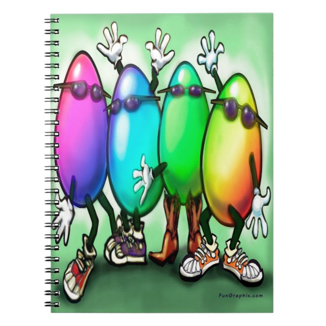 Carnet des oeufs de Pâques (Devant)